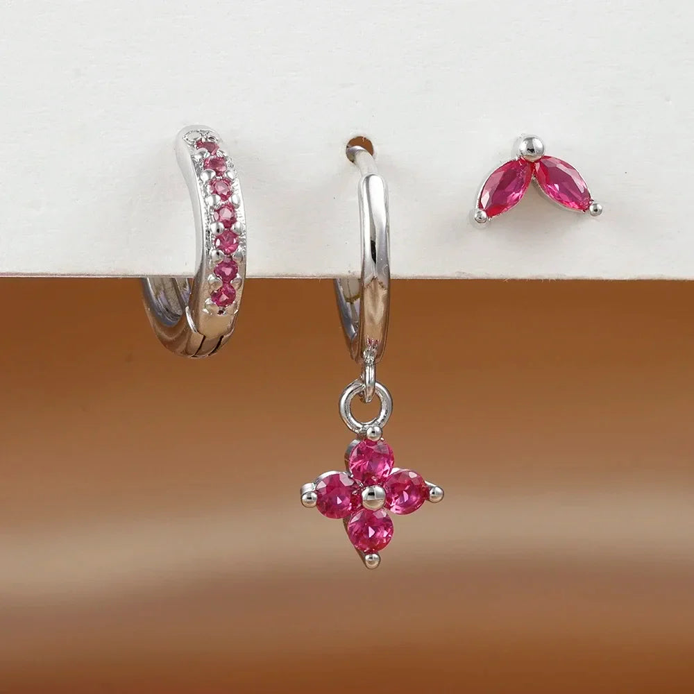 Silver Piercing Set