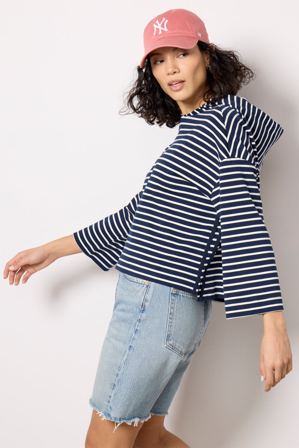 Mia Stripe Hoodie - Image 3
