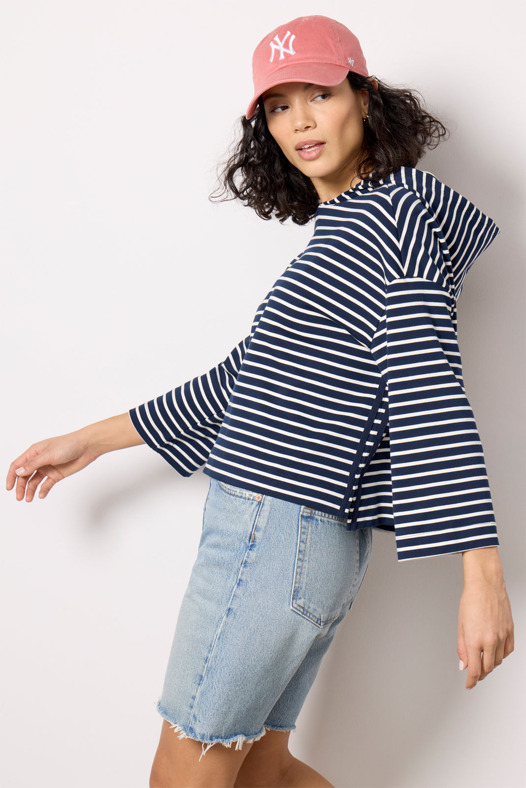 Mia Stripe Hoodie - Image 3