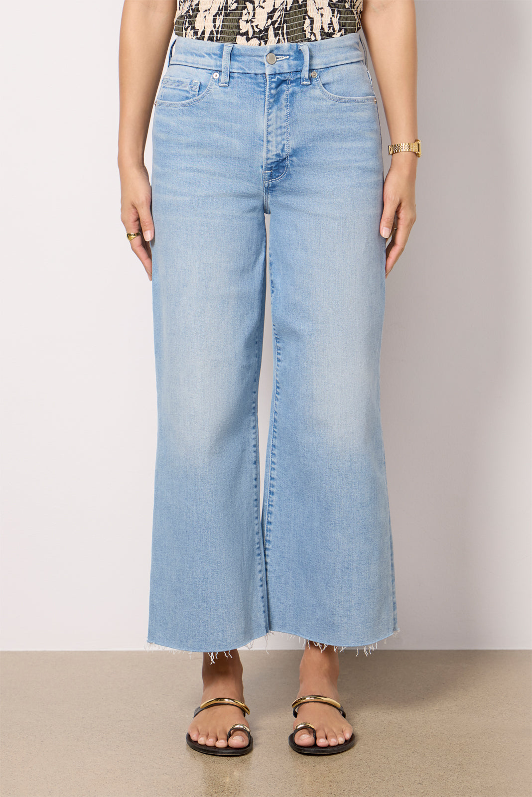 Good Waist Palazzo Crop - Image 5