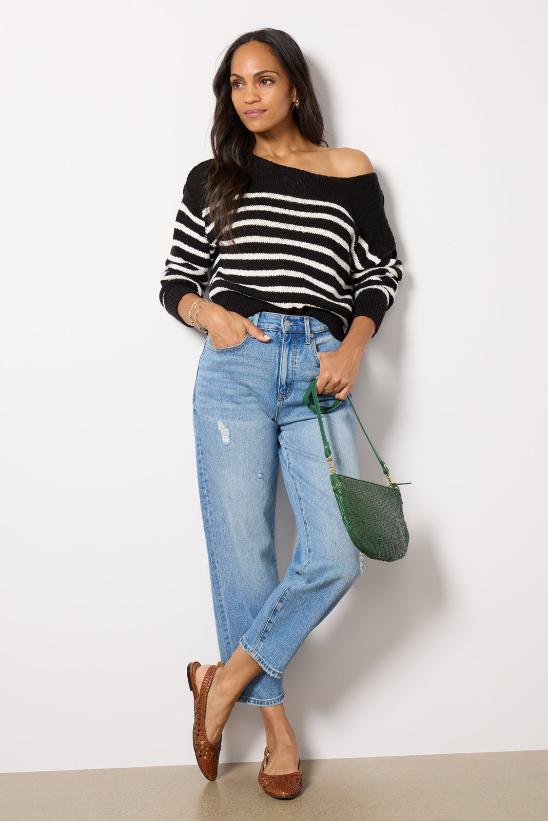 Naia Off Shoulder Pullover - Image 2