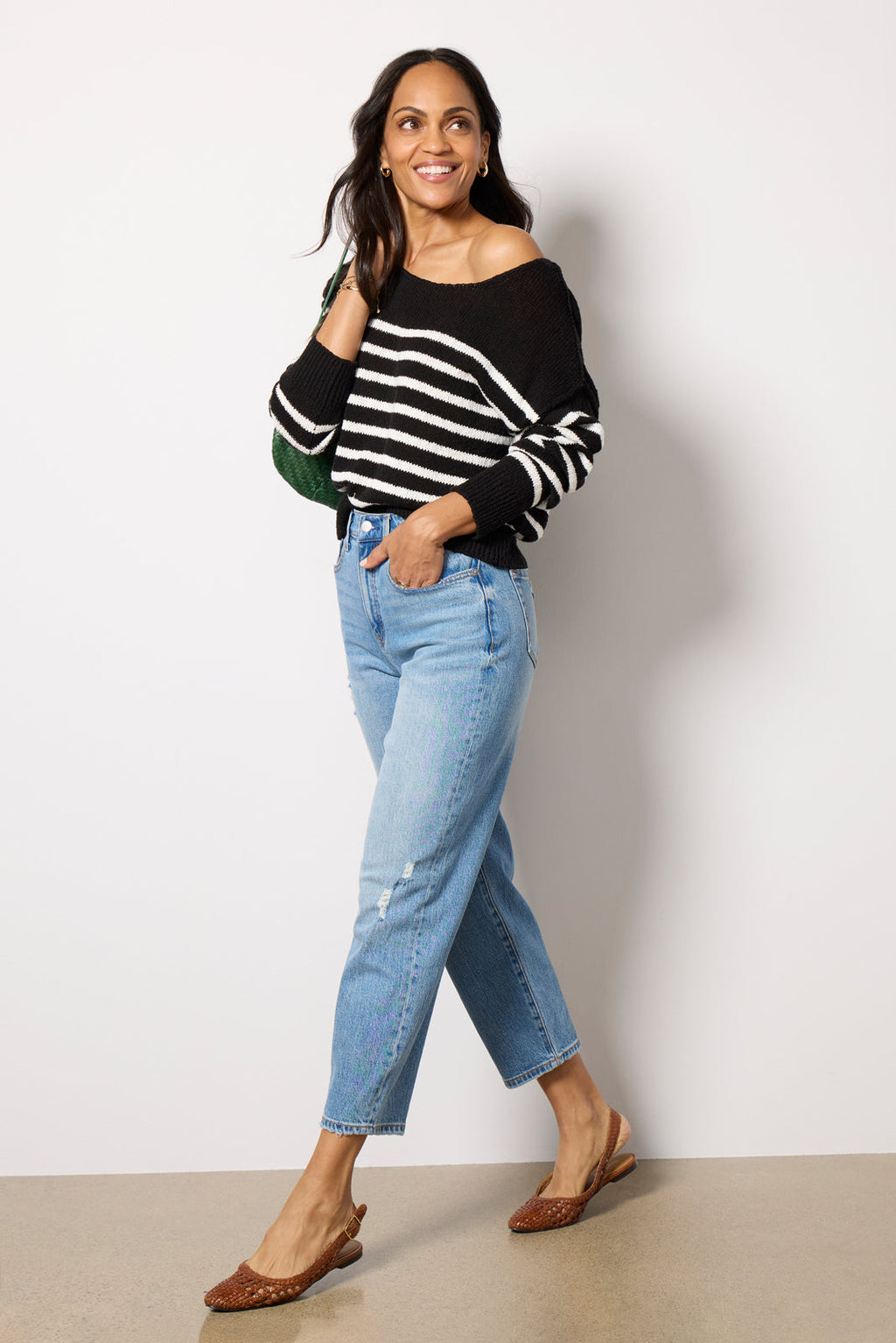 Naia Off Shoulder Pullover - Image 6