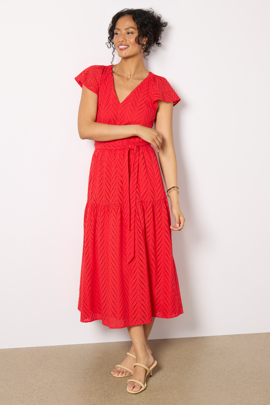 Daisy Eyelet Dress - Image 6