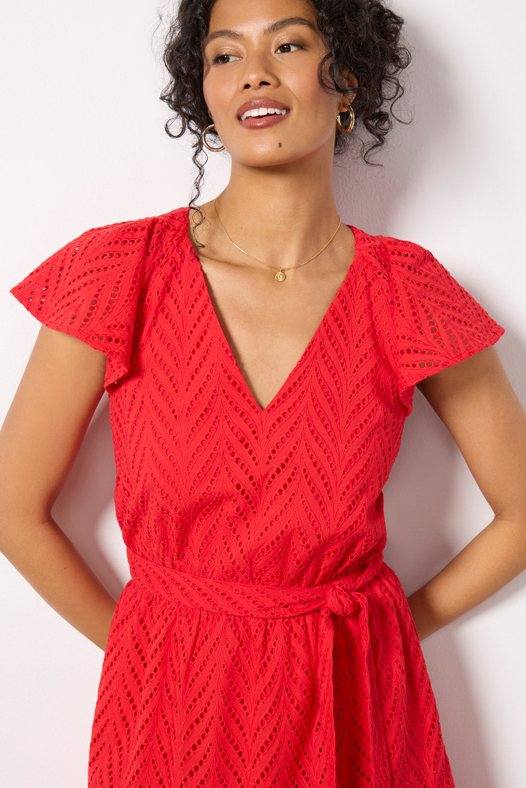 Daisy Eyelet Dress - Image 2