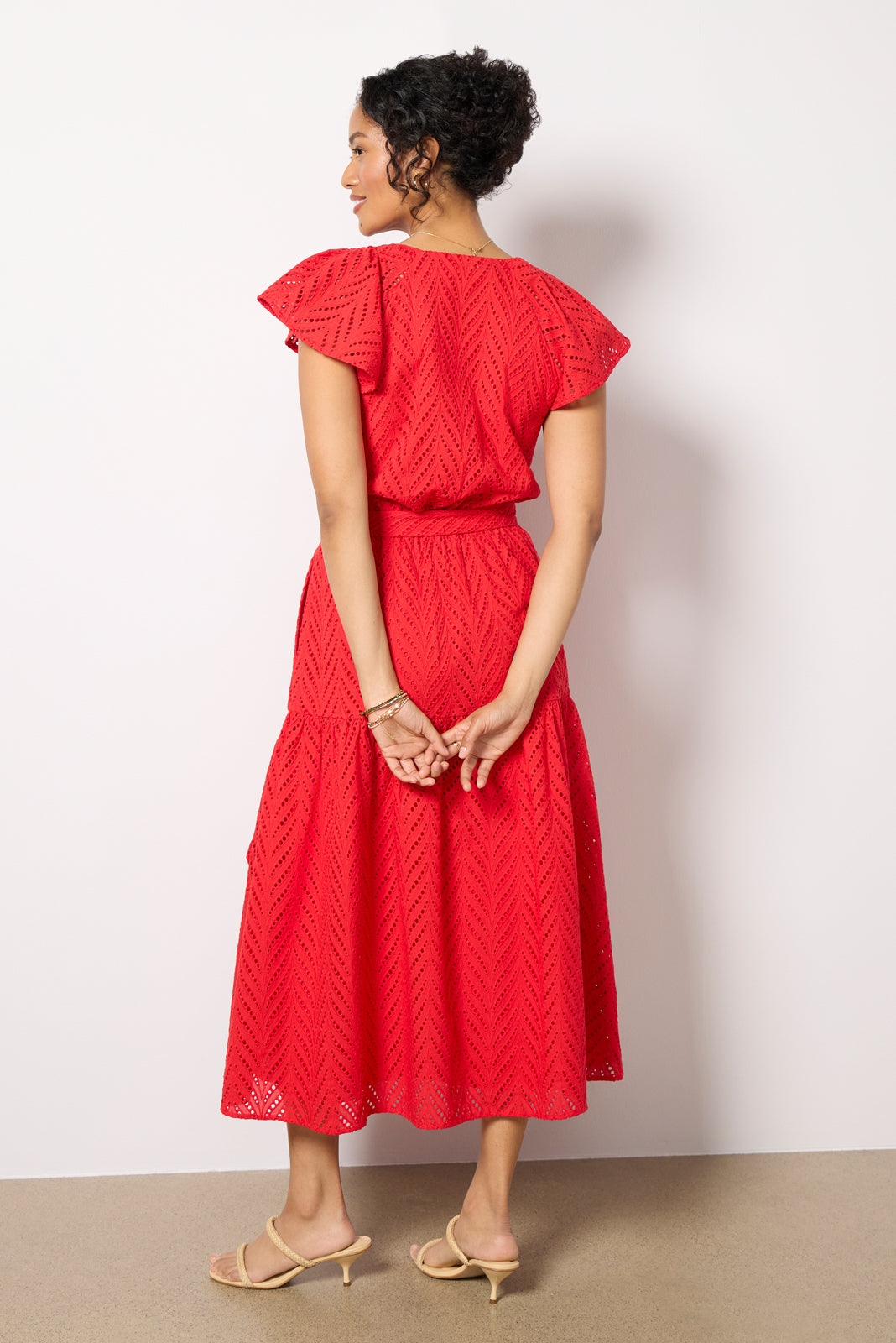 Daisy Eyelet Dress - Image 4