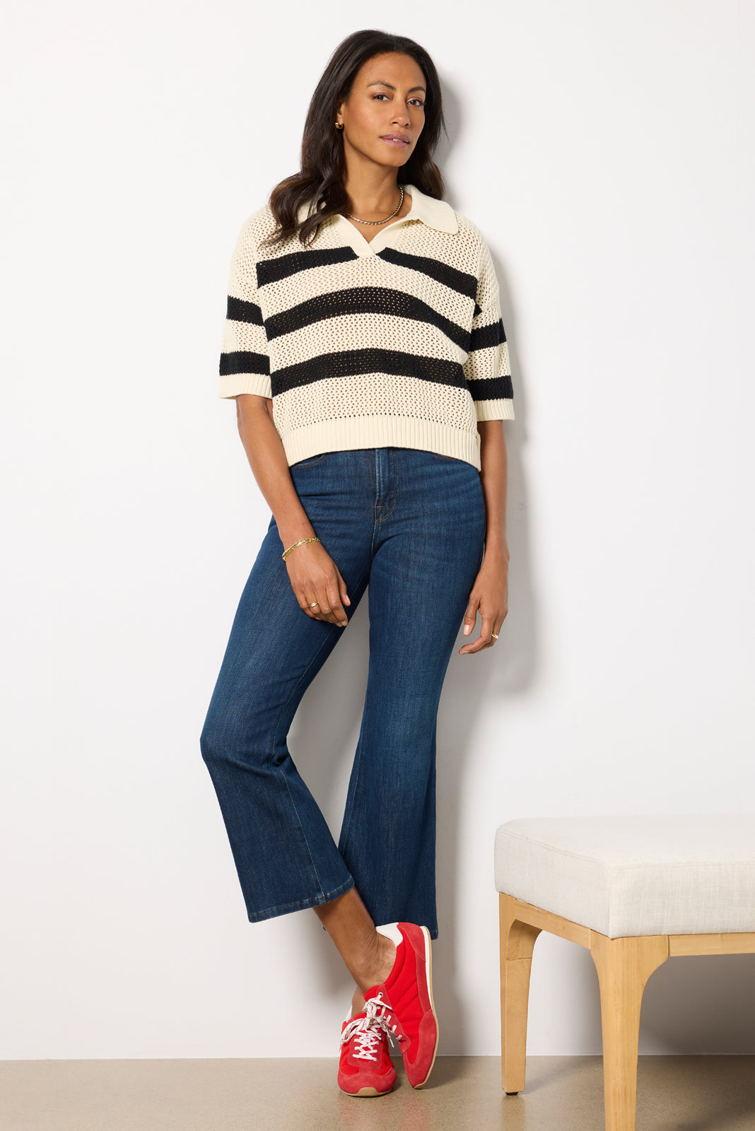 York Open Weave Pullover - Image 3
