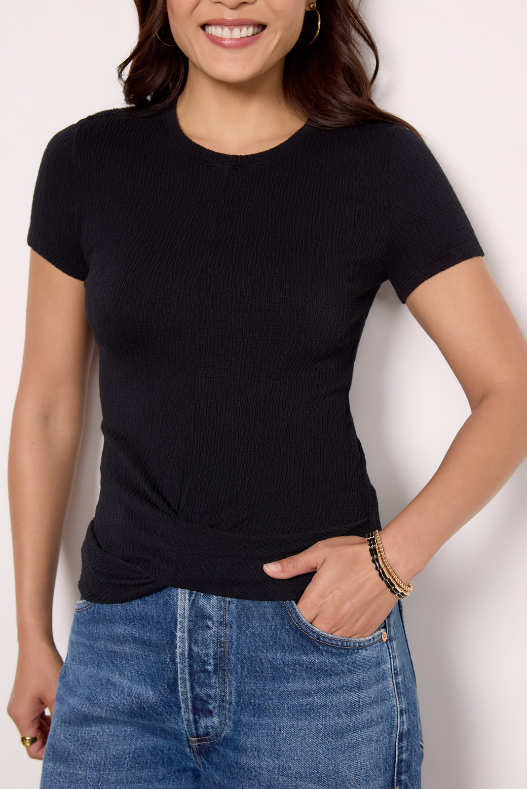 Stella Twist Front Tee - Image 2