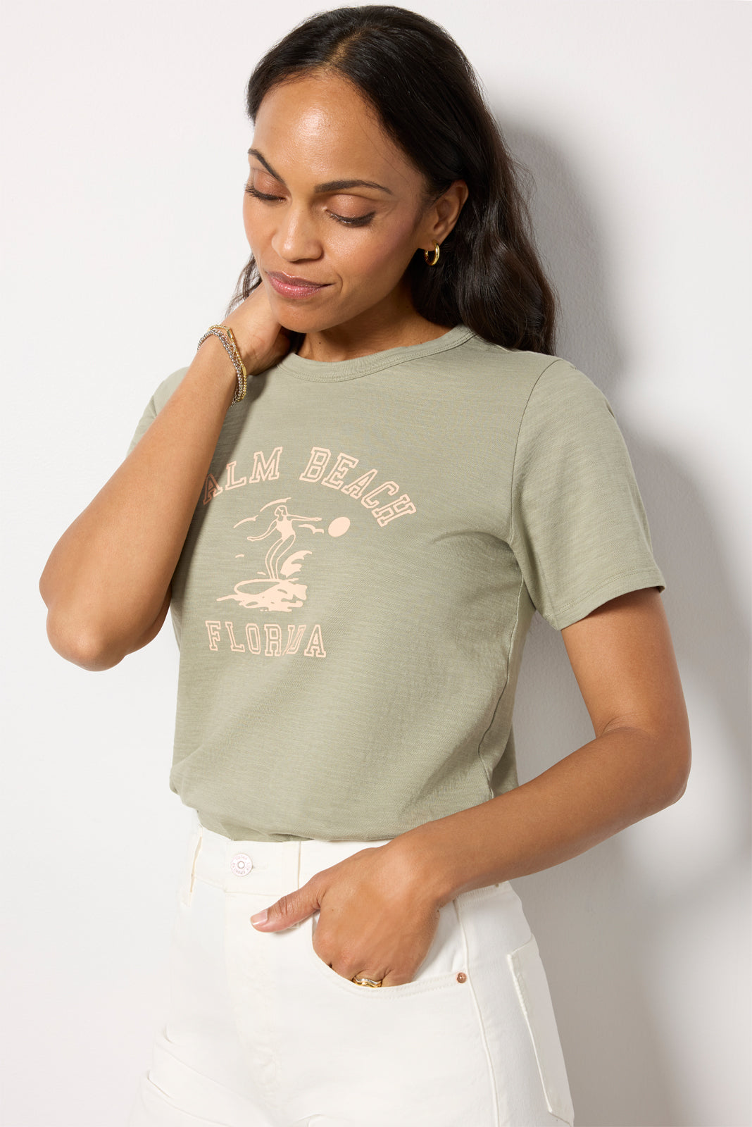 Palm Beach Sunwashed Crew Tee - Image 5