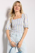 Ellison Smocked Top