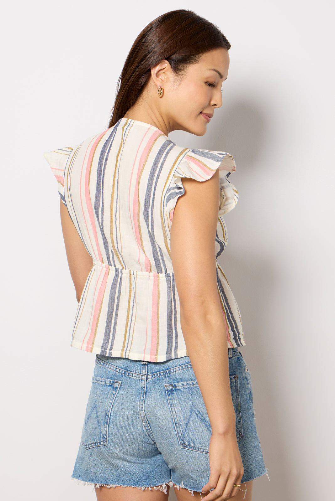 Calla Gauze Flutter Top - Image 4