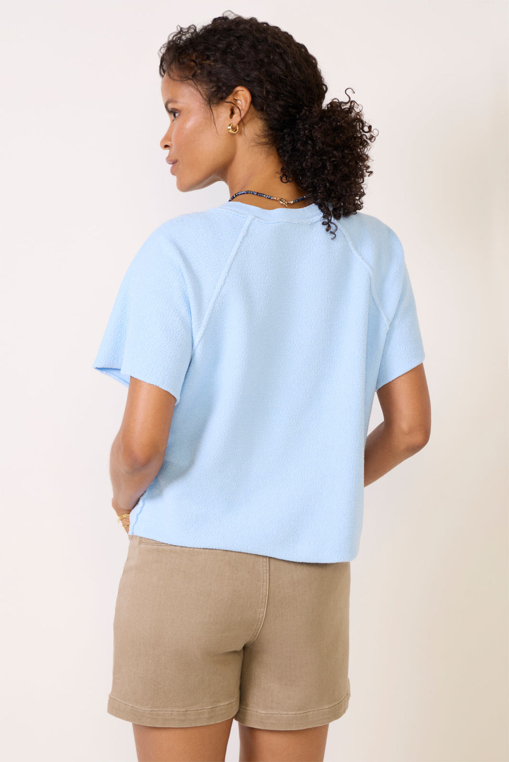 Sports Club Cut Off Sweatshirt - Image 4