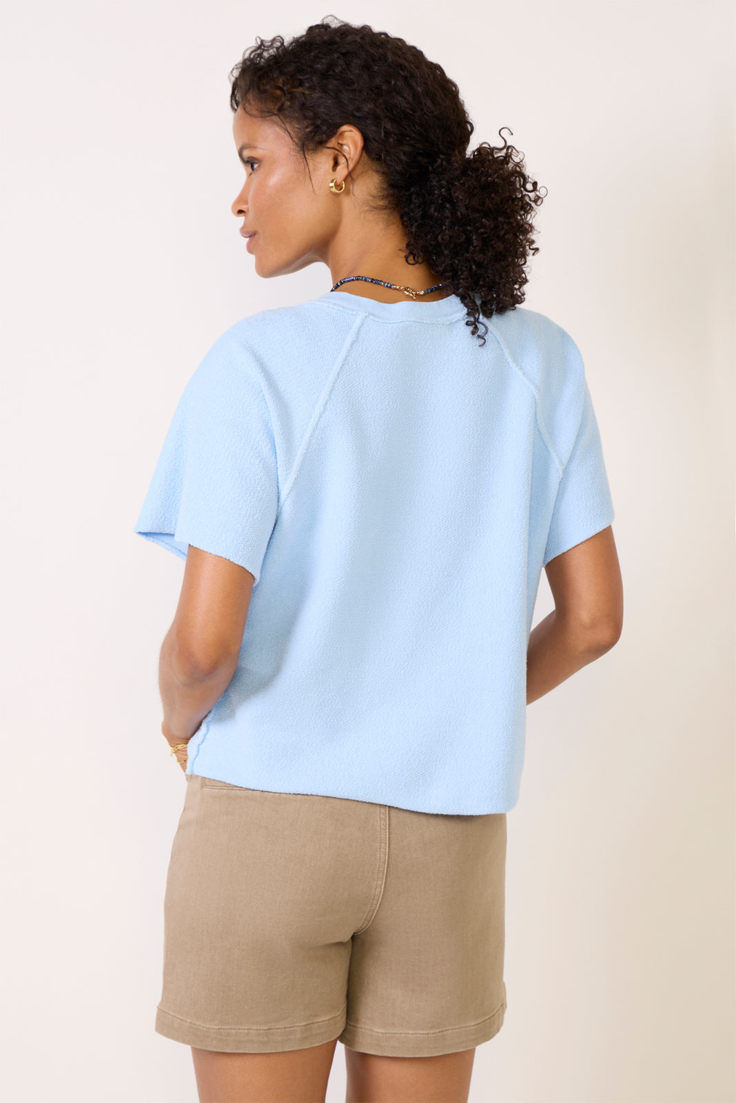 Sports Club Cut Off Sweatshirt - Image 4
