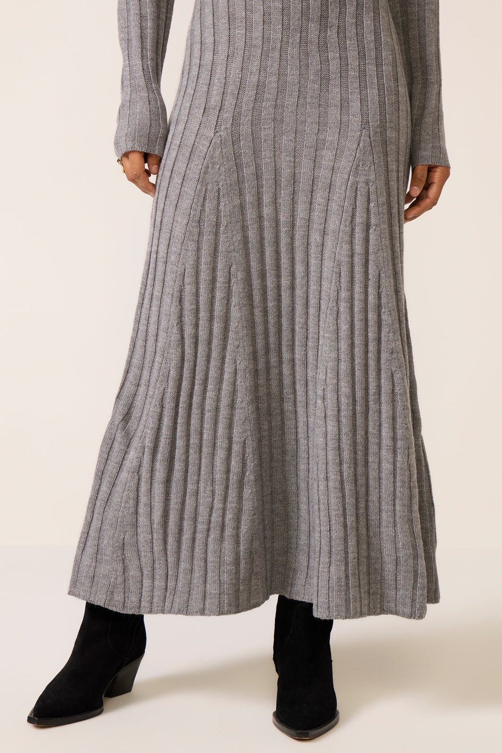 Babysoft Fit n Flare Midi Dress - Image 5