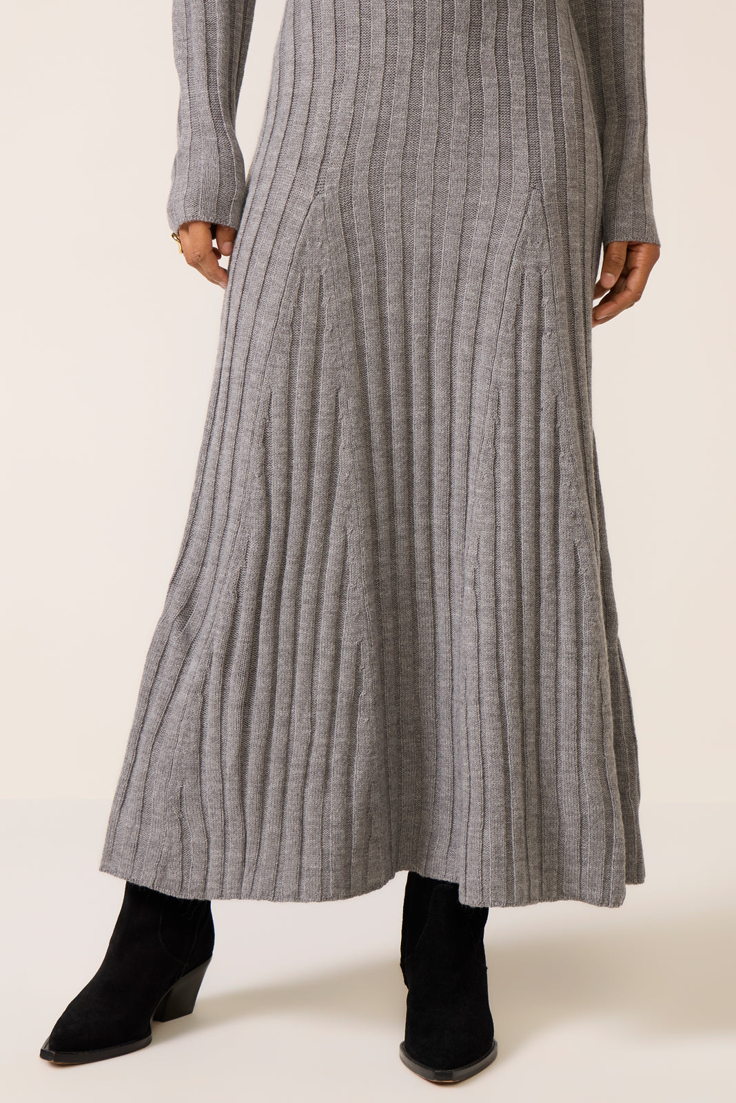 Babysoft Fit n Flare Midi Dress - Image 5