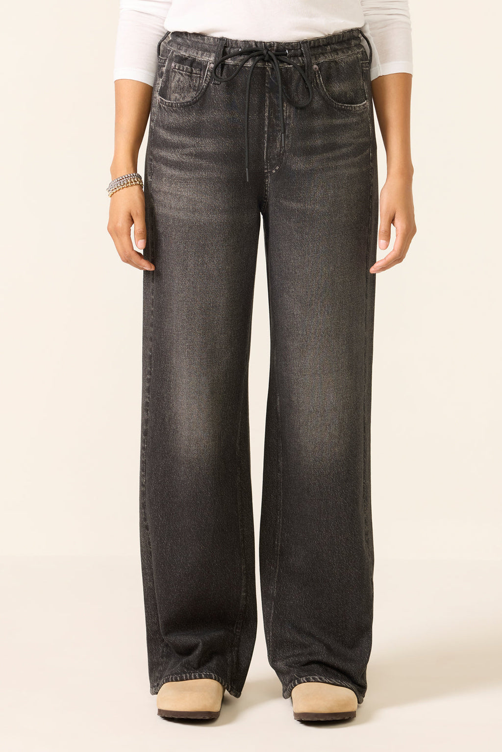 Miramar Drawcord Wide Leg Pant - Image 5