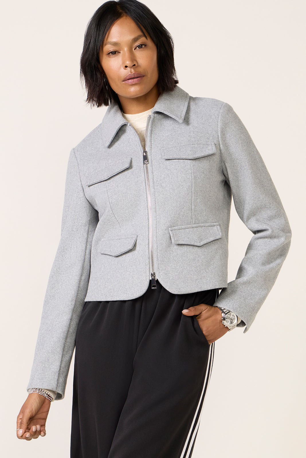 Lennox Stretch Zip Jacket - Image 3