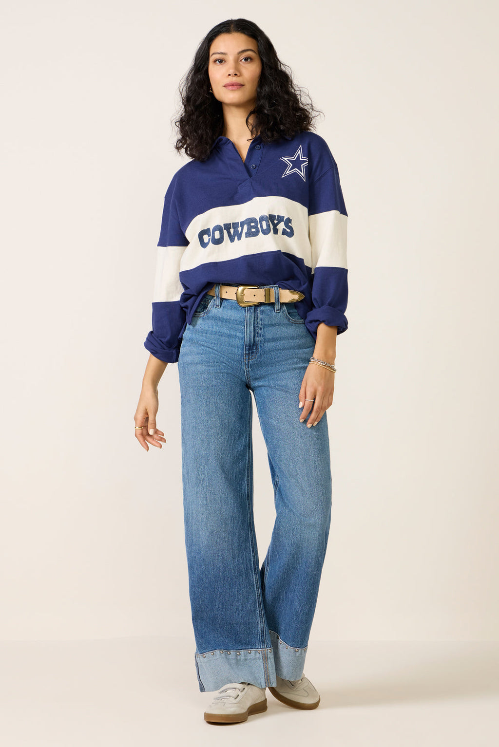 Cowboys Long Sleeve Rugby - Image 5