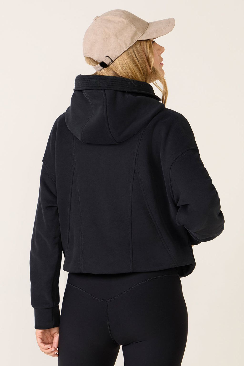 Cotton Fleece Zip Up Hoodie - Image 4