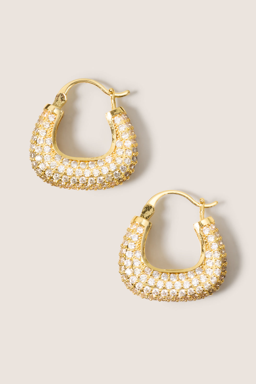 Monaco Sparkle Hoops