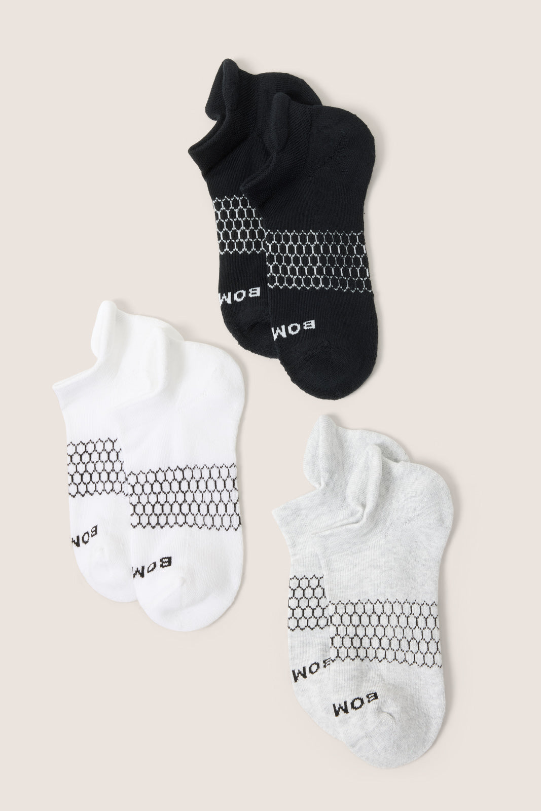 Solid Cushioned Ankle 3-Pack