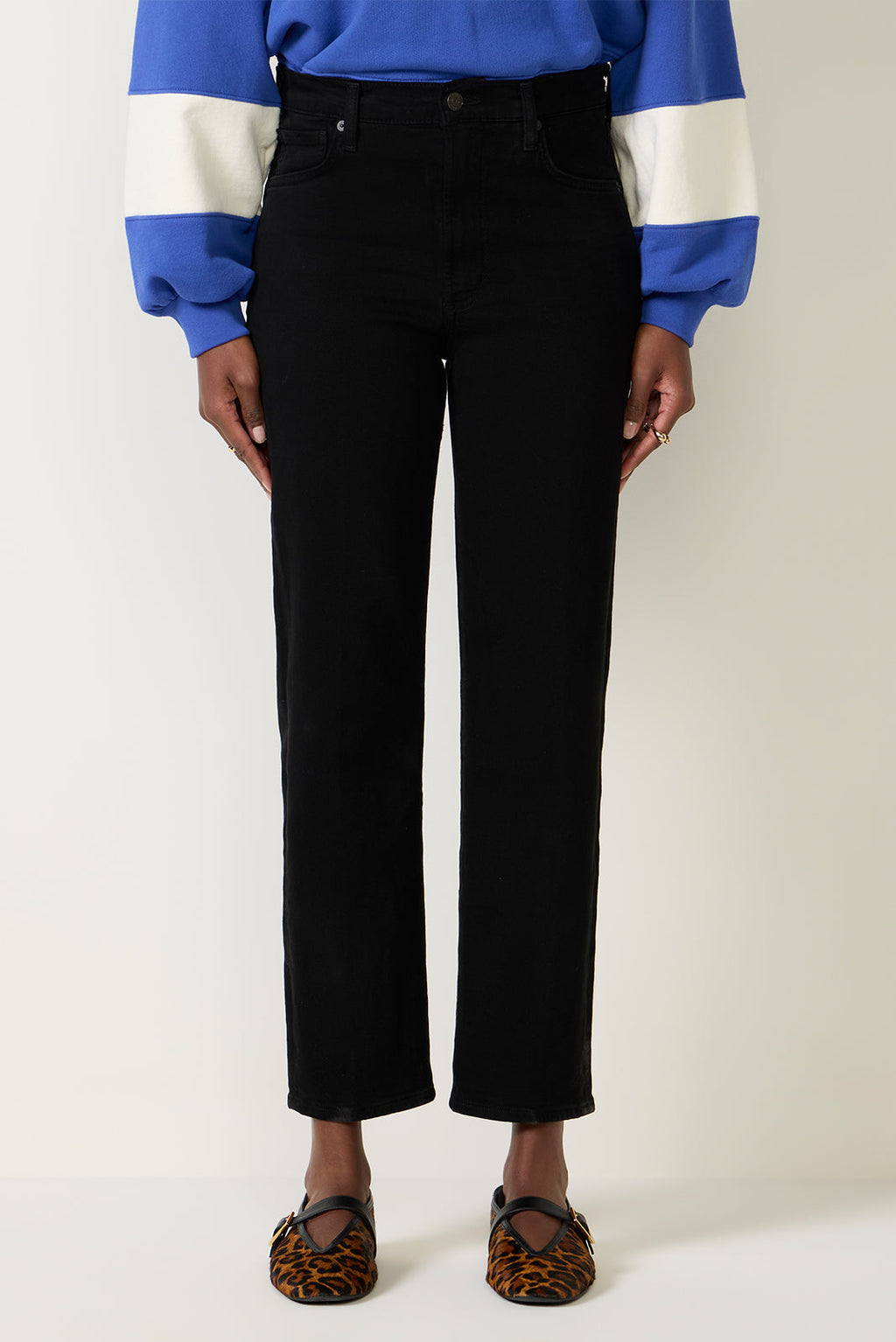 Caia High Rise Straight Jean - Image 6