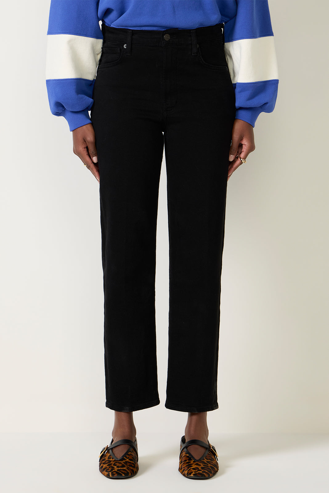 Caia High Rise Straight Jean - Image 6