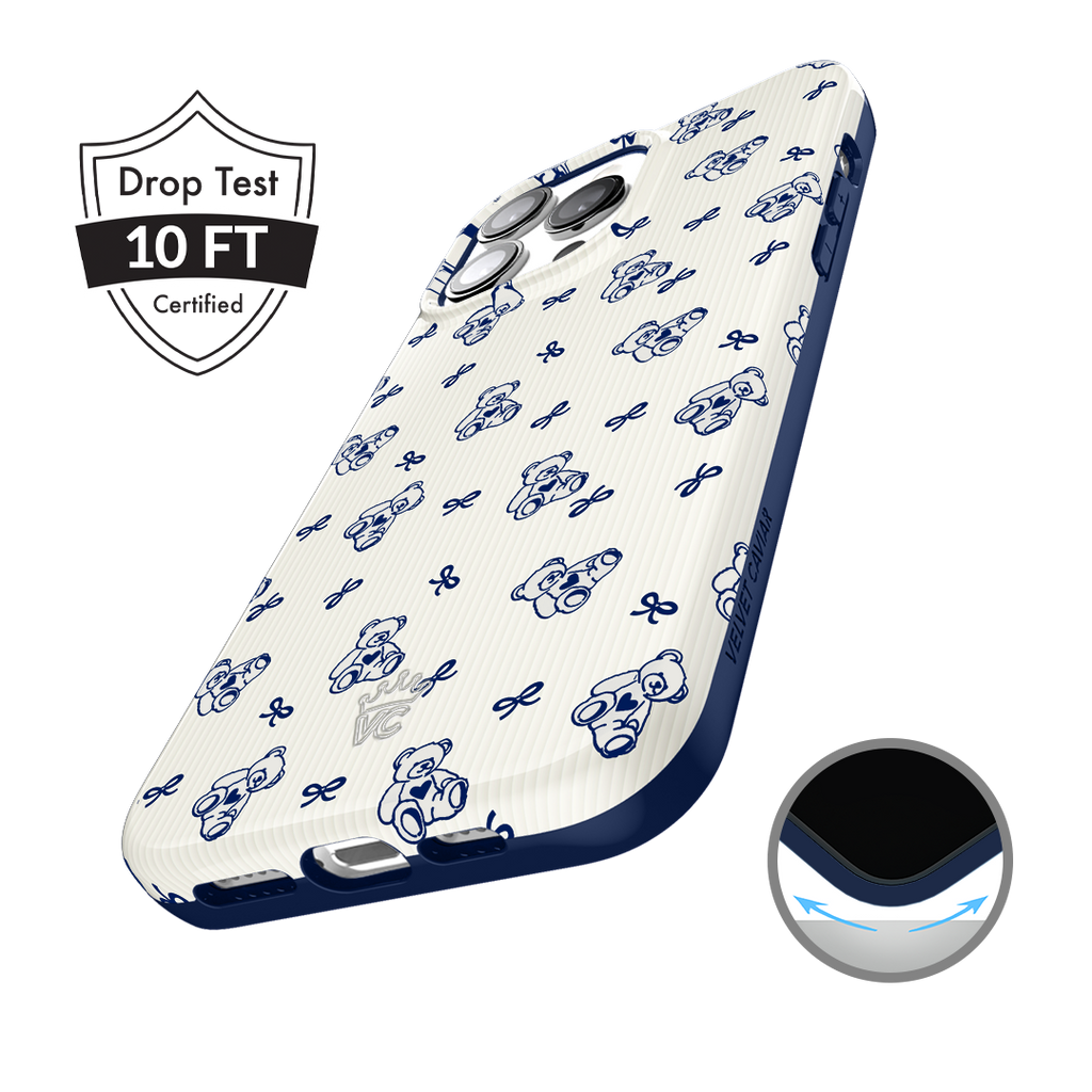 Preppy Teddy iPhone Case