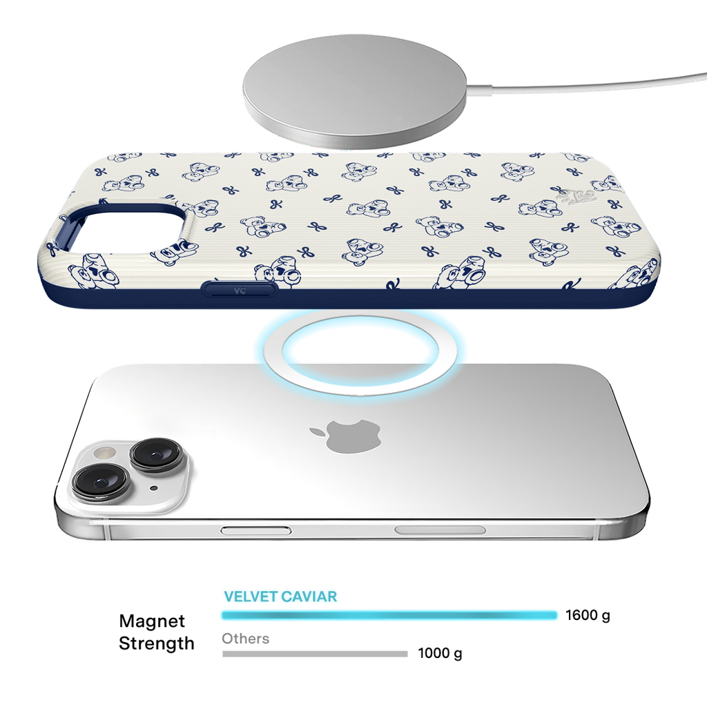 Preppy Teddy iPhone Case