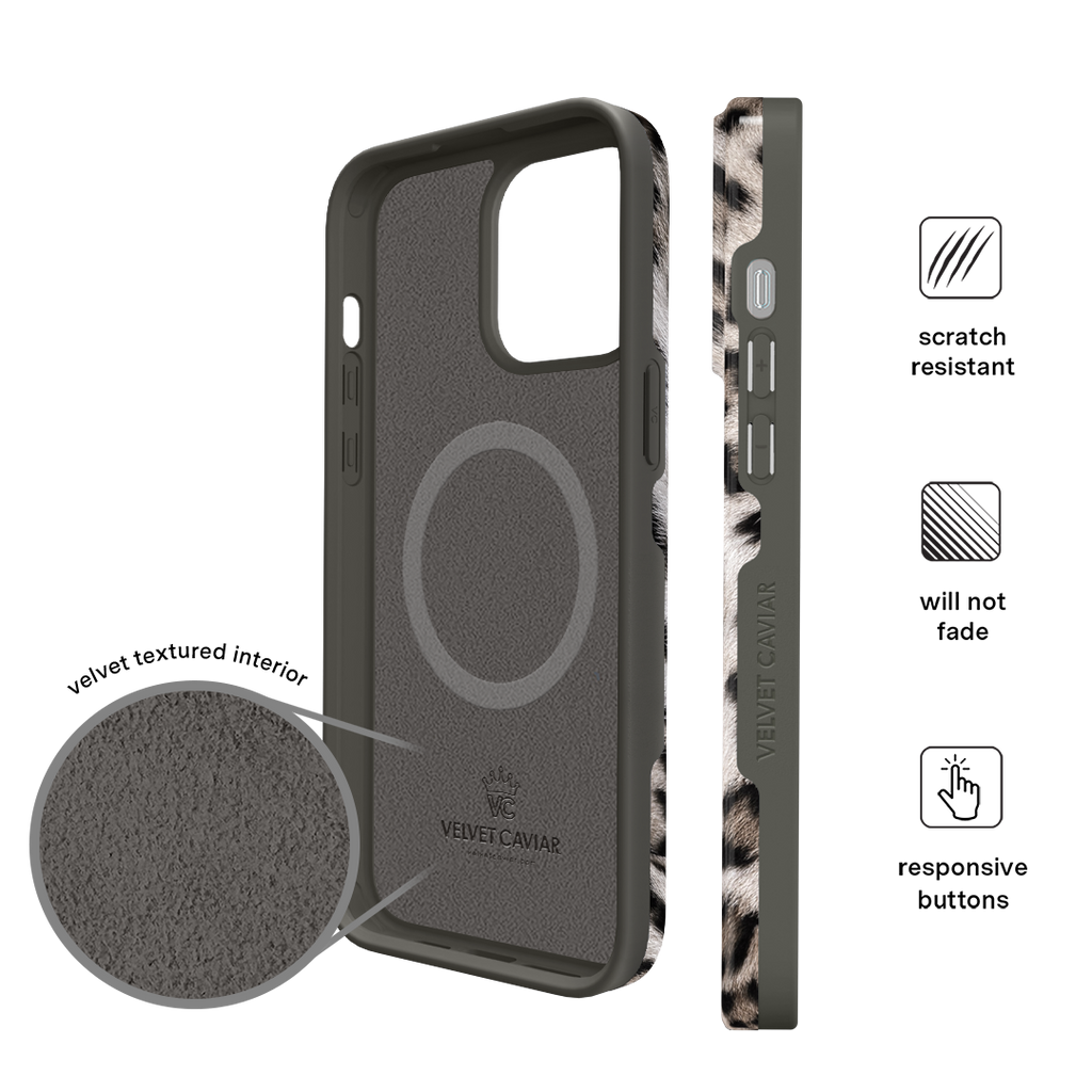 Arctic Leopard iPhone Case