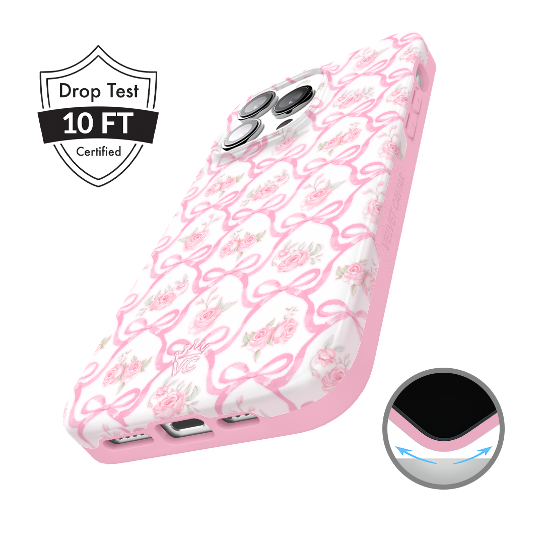 Lovely Pink Bows iPhone Case