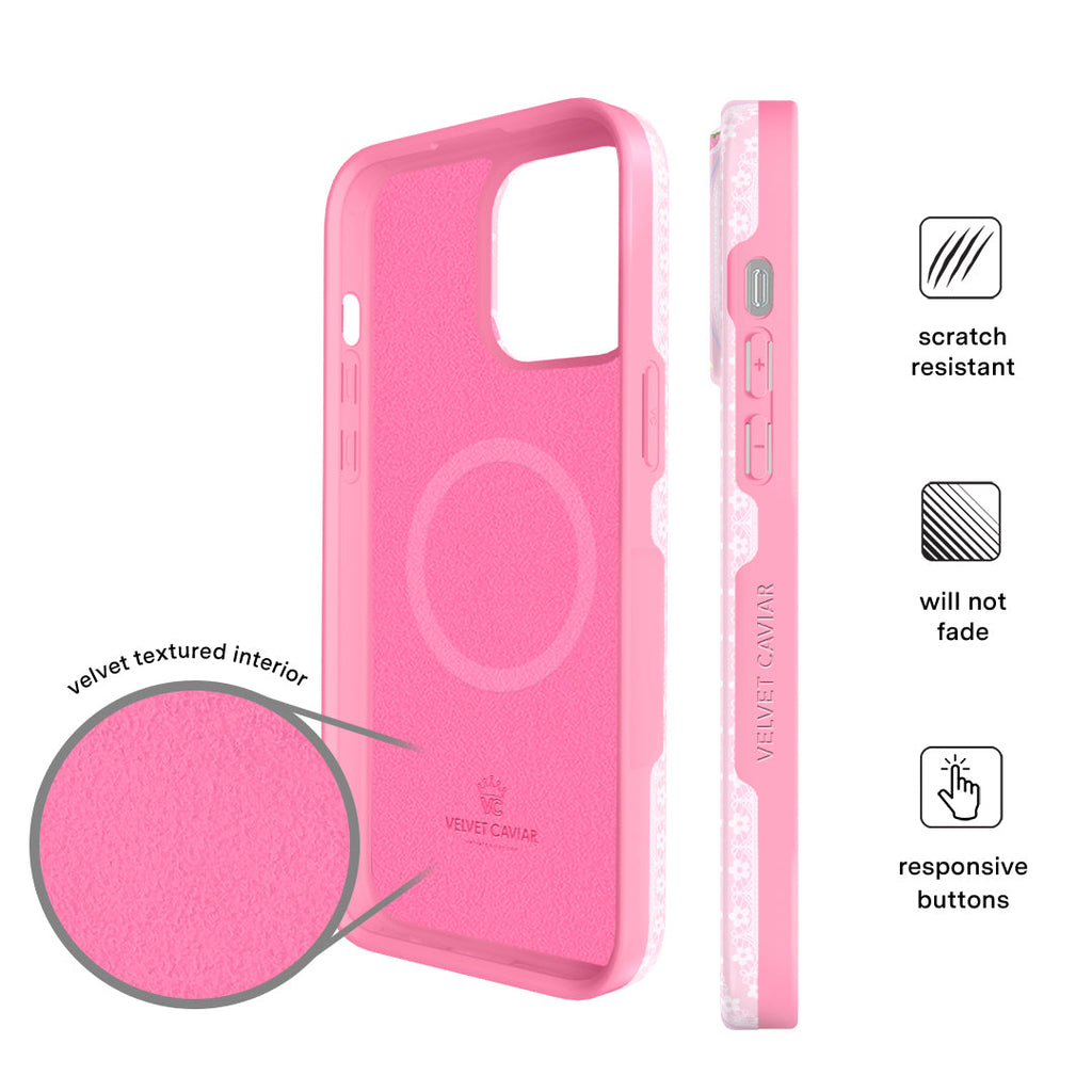 Strawberry Macaron iPhone Case