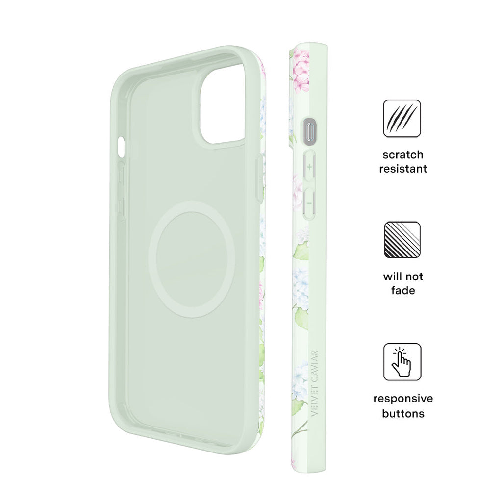 Hydrangea Floral iPhone Case
