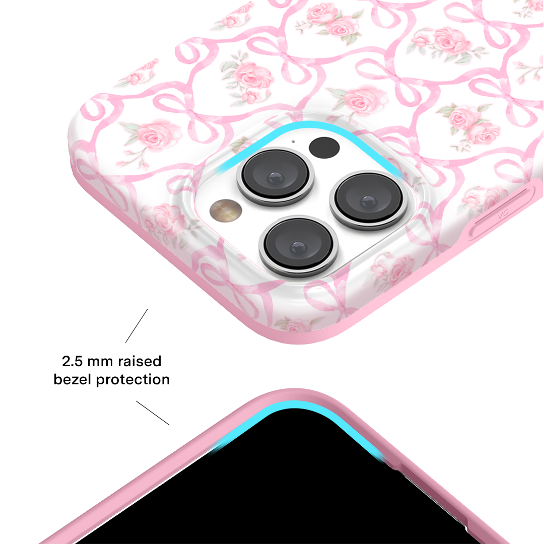Lovely Pink Bows iPhone Case