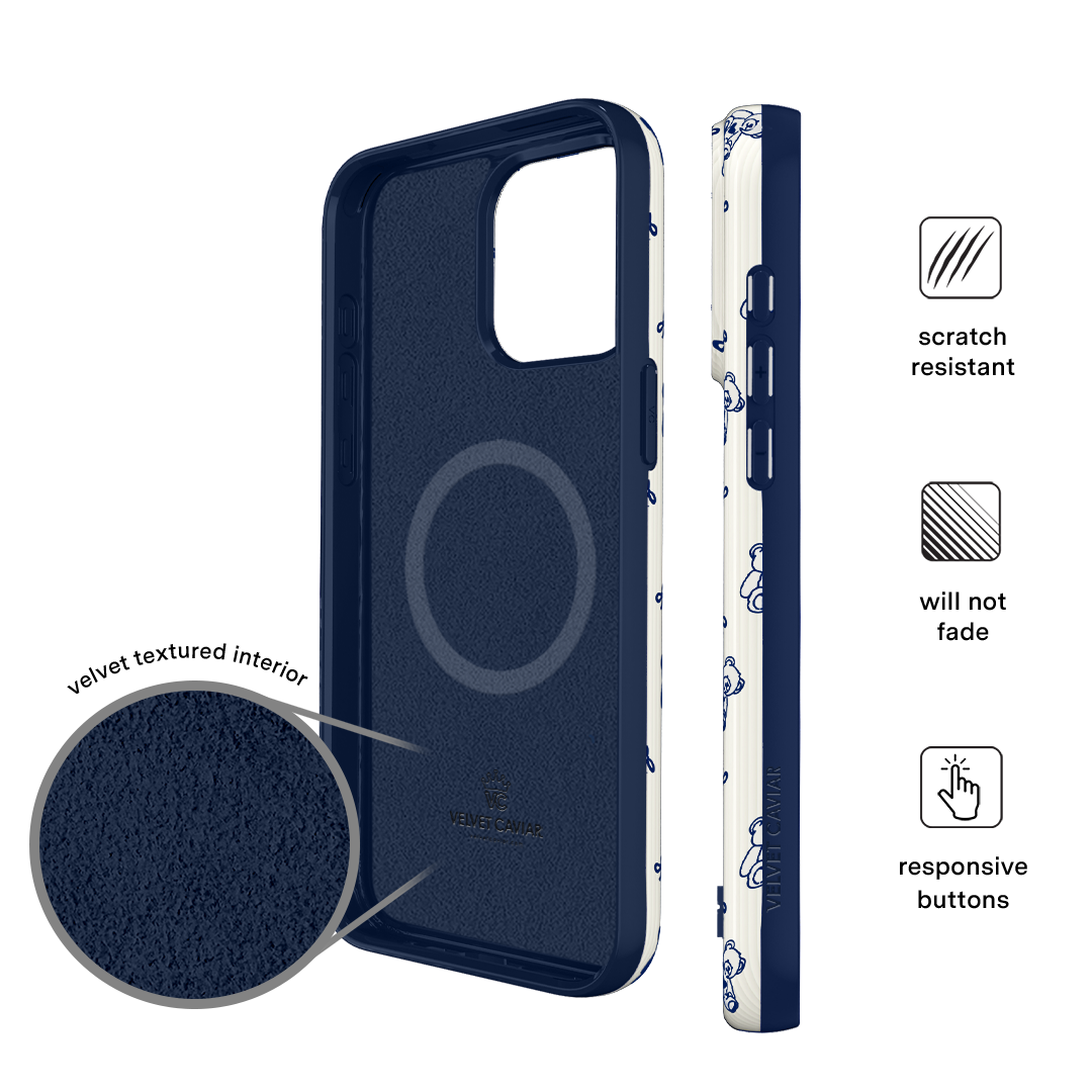 Preppy Teddy iPhone Case