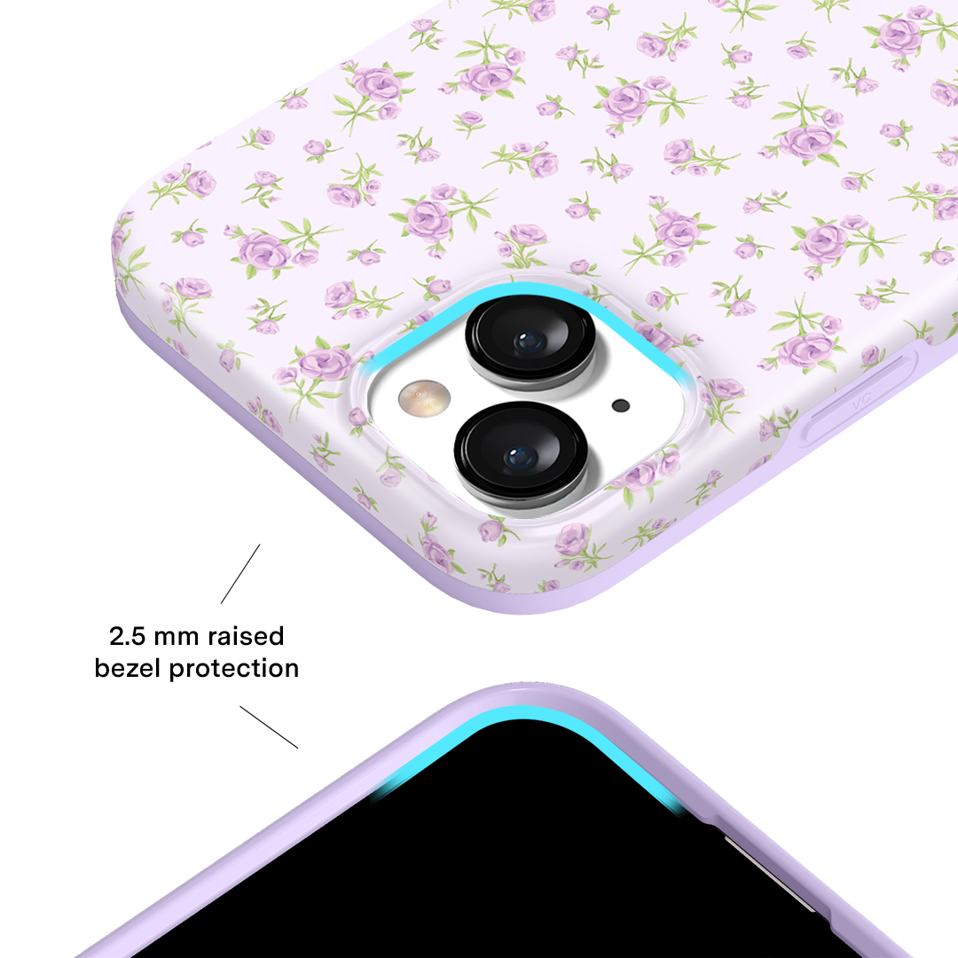 Dainty Lilac Floral iPhone Case