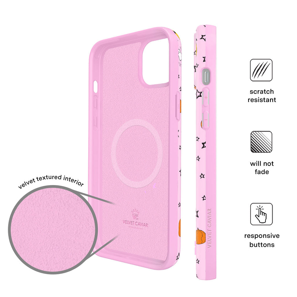 Snoopy Pink Pumpkins iPhone Case