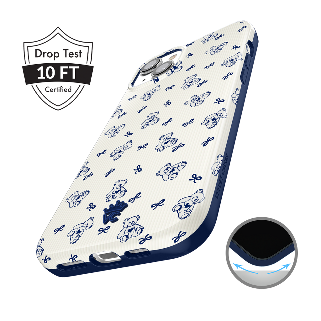 Preppy Teddy iPhone Case