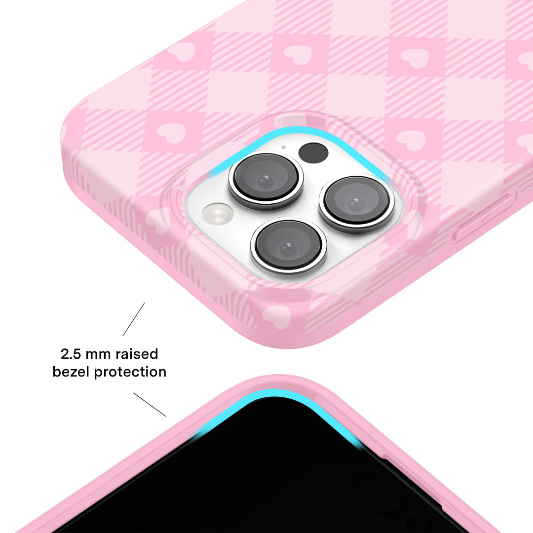 Dolly Pink Gingham iPhone Case