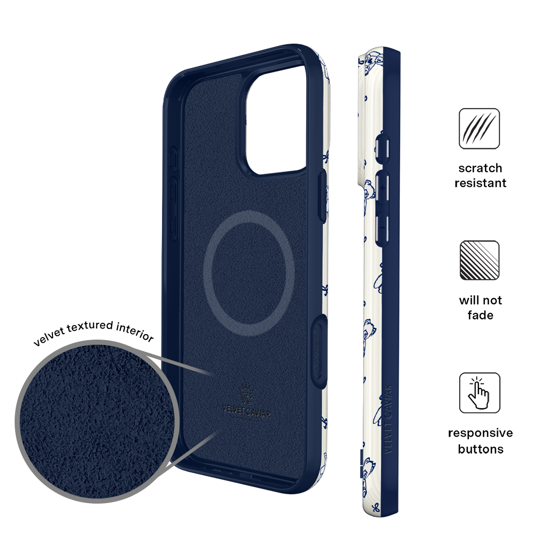 Preppy Teddy iPhone Case
