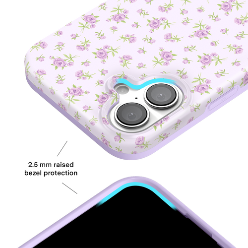Dainty Lilac Floral iPhone Case