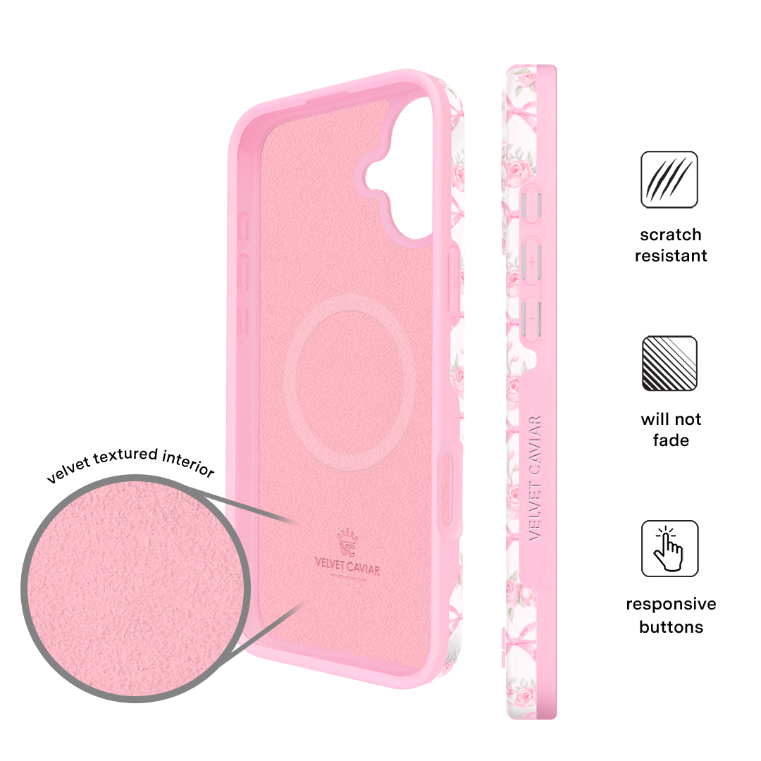 Lovely Pink Bows iPhone Case