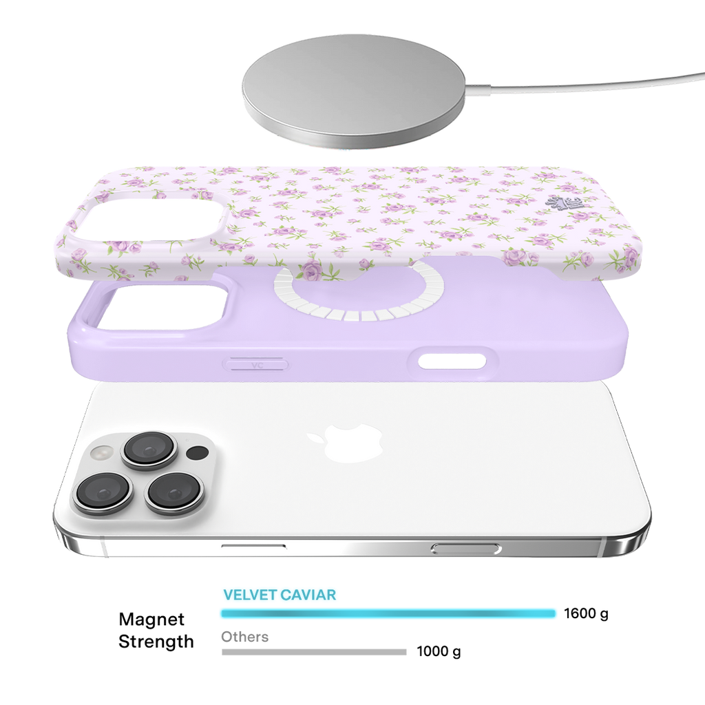 Dainty Lilac Floral iPhone Case