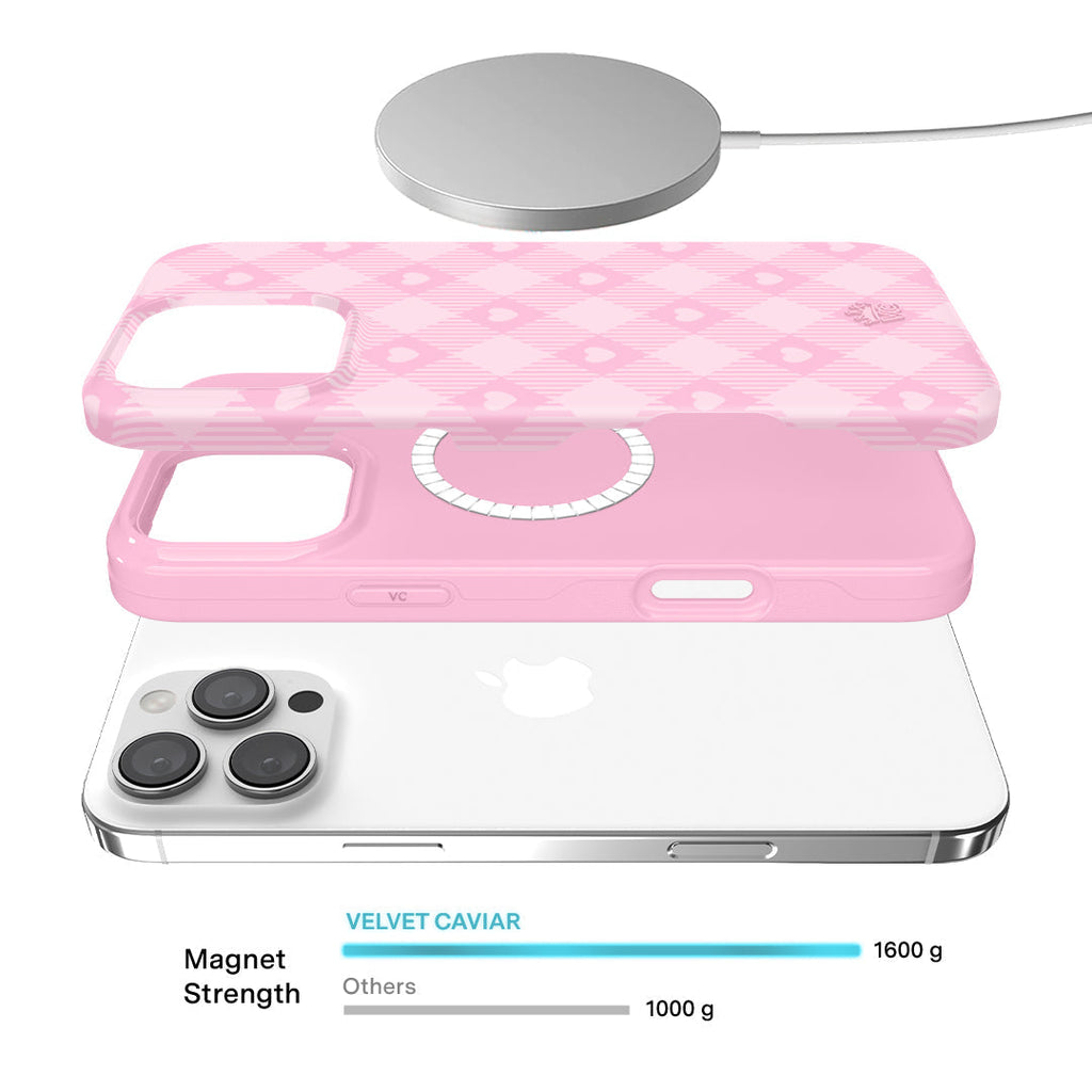 Dolly Pink Gingham iPhone Case