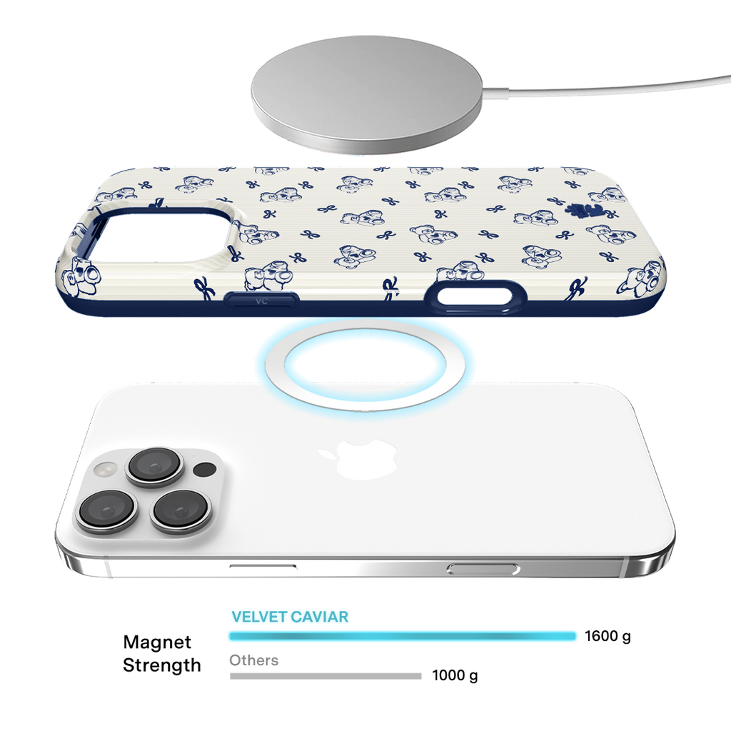 Preppy Teddy iPhone Case