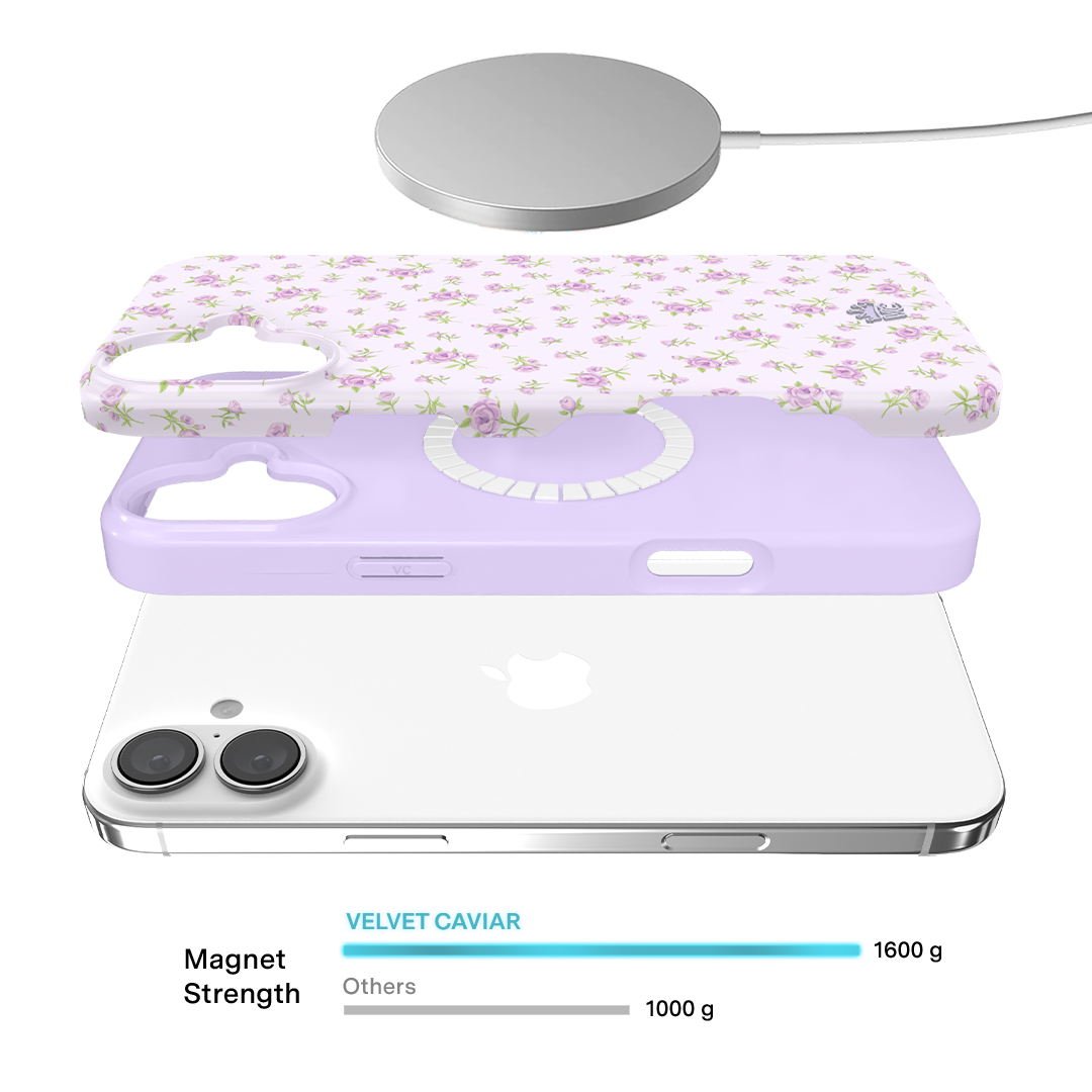 Dainty Lilac Floral iPhone Case
