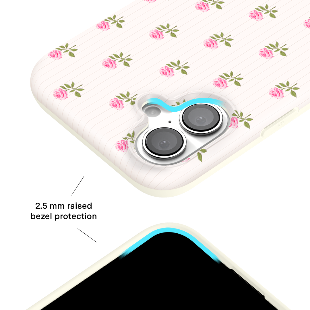 Pink Peony Floral iPhone Case