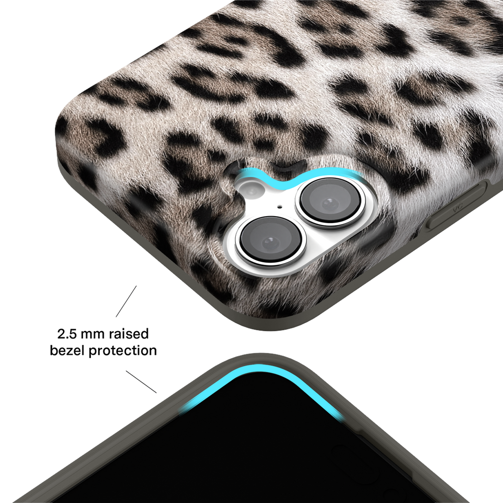 Arctic Leopard iPhone Case