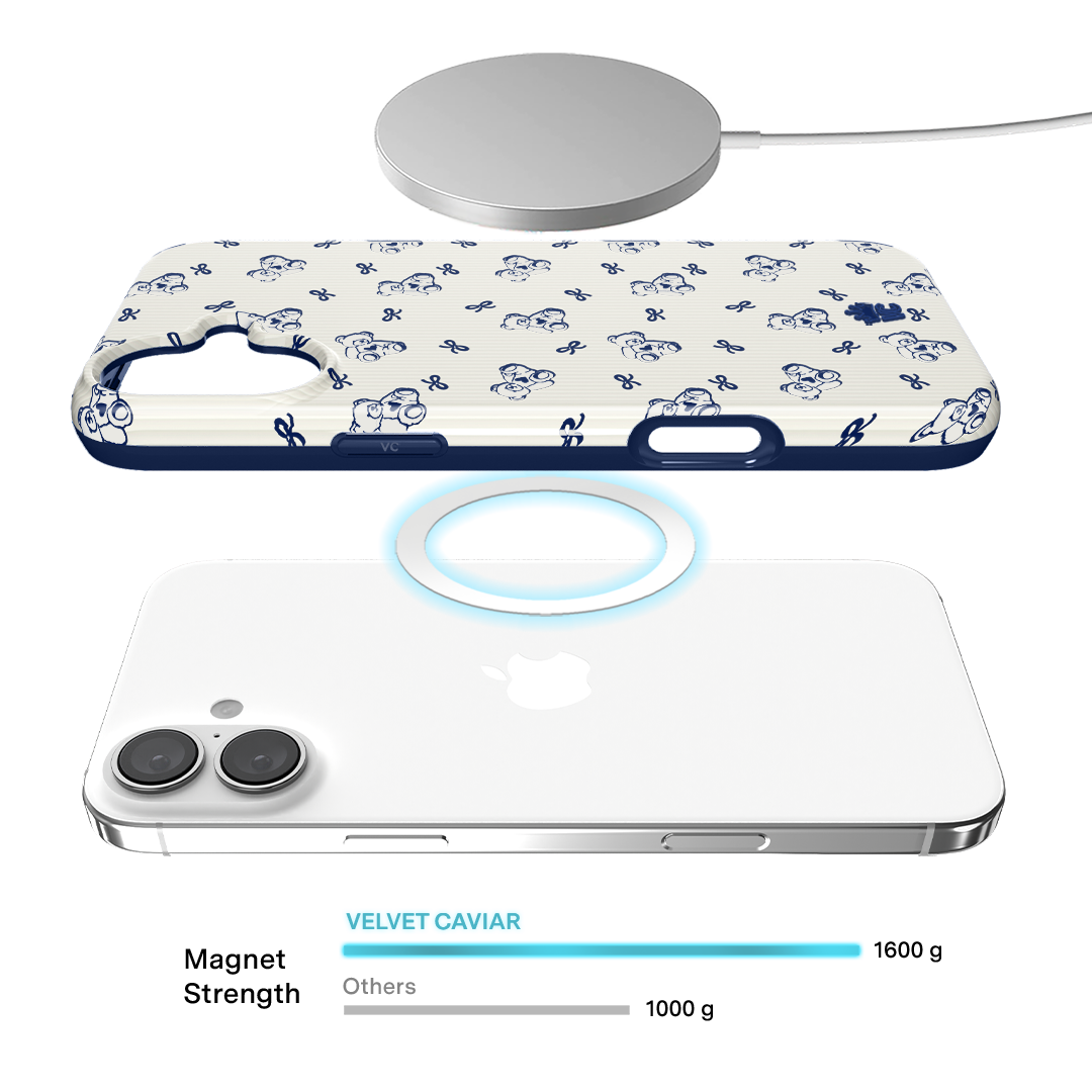 Preppy Teddy iPhone Case