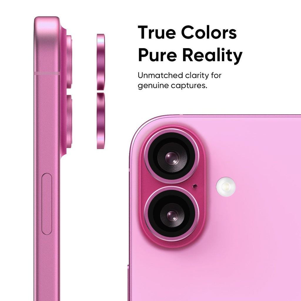 NanoArmour Camera Protector Anti Reflective – iPhone 16 / iPhone 16 Plus (5 Colors)