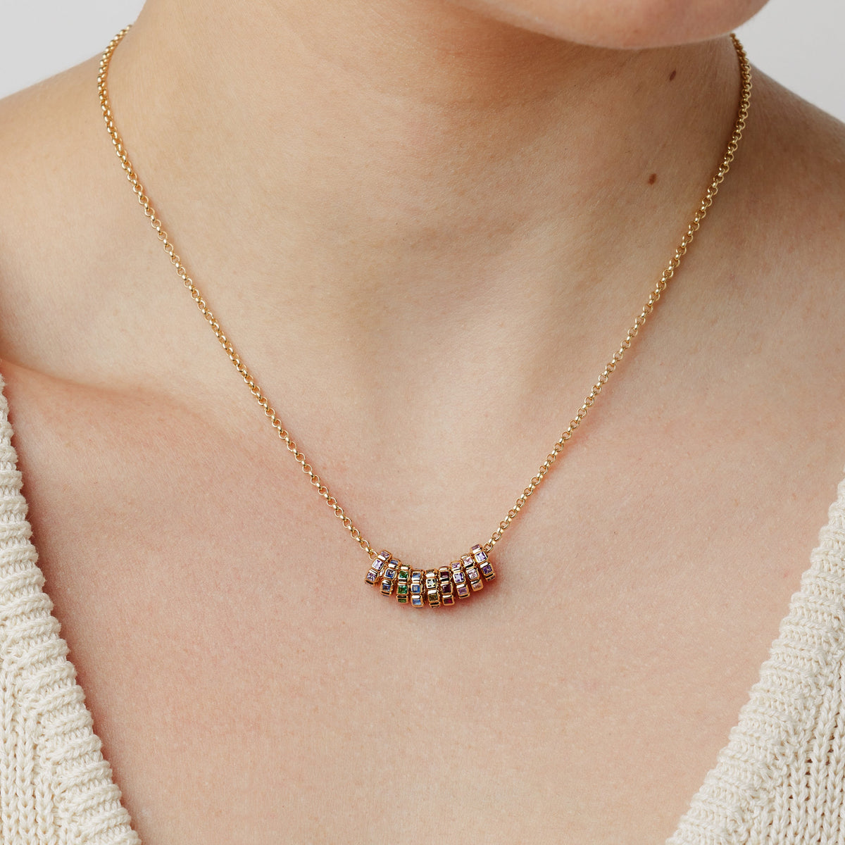 July Birthstone Spacer Charm - Image 2